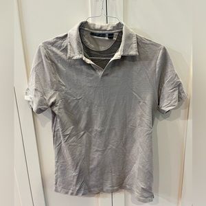 Perry Ellis Grey Polo. Medium